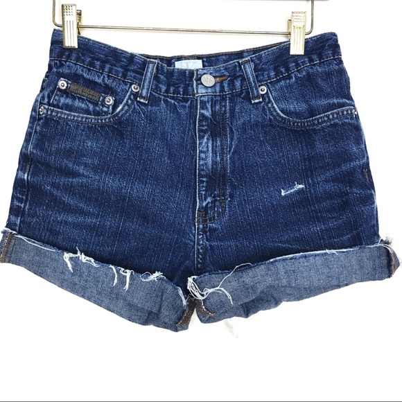 Calvin Klein Jeans Pants - Calvin Klein Jeans Cutoff Distressed Shorts